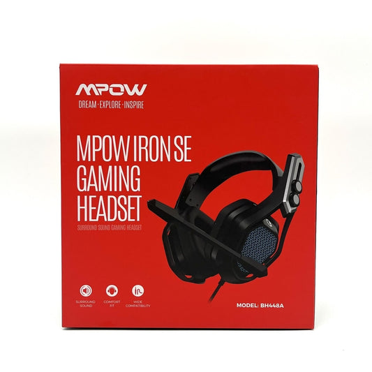 MPOW BH336 Gaming Headset Black