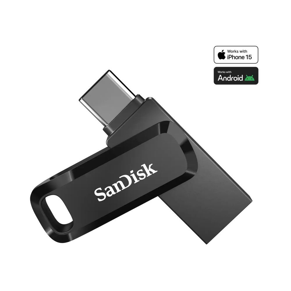 64GB USB Flash Drives, USB Stick, Thumb Drive Rotated Design, Memory Stick with LED Light for External Storage and Backup Data, Jump Drive, Black