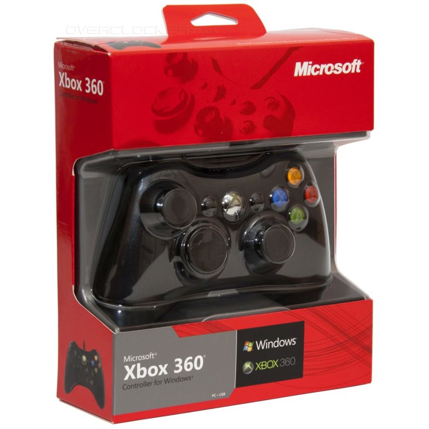 Game Controller for Xbox 360 & PC, USB Xbox 360 Controller with Dual Vibration, Compatible with Microsoft Xbox 360/Xbox 360 Slim & Windows 7/8/8.1/10 (Wired for Xbox 360)