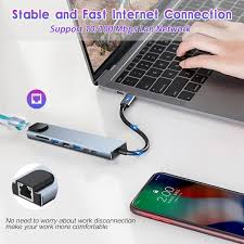 USB C HUB, 8 in 1 USB C