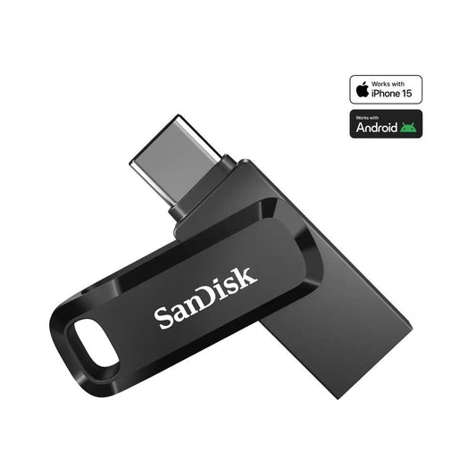 64GB USB Flash Drives, USB Stick, Thumb Drive Rotated Design, Memory Stick with LED Light for External Storage and Backup Data, Jump Drive, Black